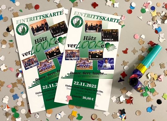 Gratistickets - Hätz verLOORe! KG Sieglar 