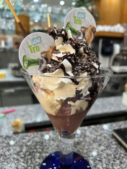 Eiscafé Roma - Exklusiver TroWOW-Eisbecher 
