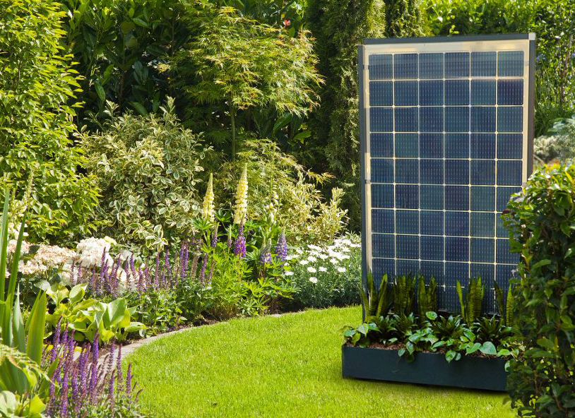 Gewinne Solarmodul im Blumenkasten