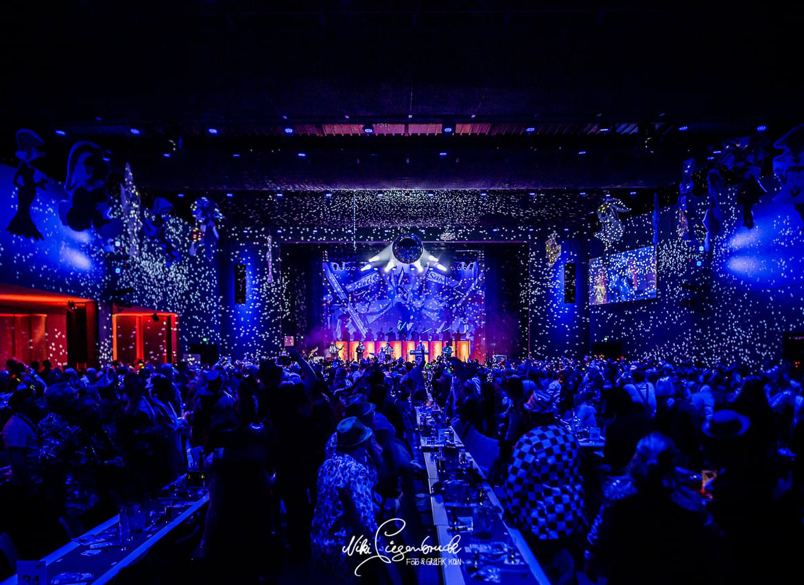 Karnevalssitzung Fidele Sandhasen 2x4 Tickets