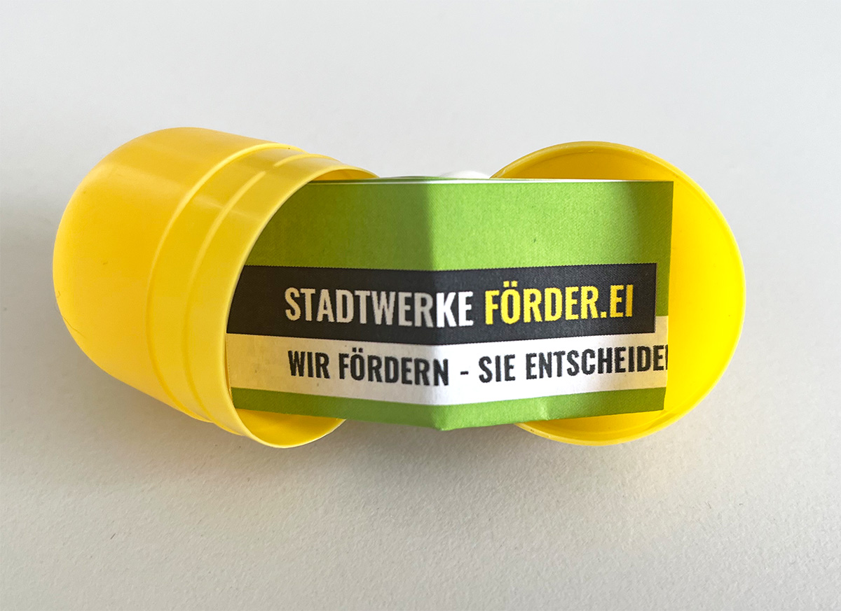 Förder.Ei - 1.000 € Fördercodes gewinnen
