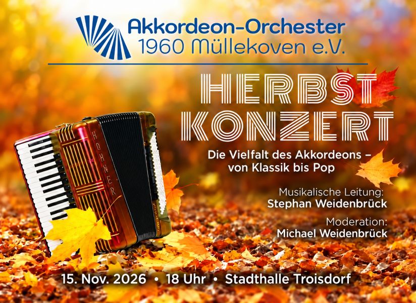 Gewinne 2x2 Tickets für das Herbstkonzert