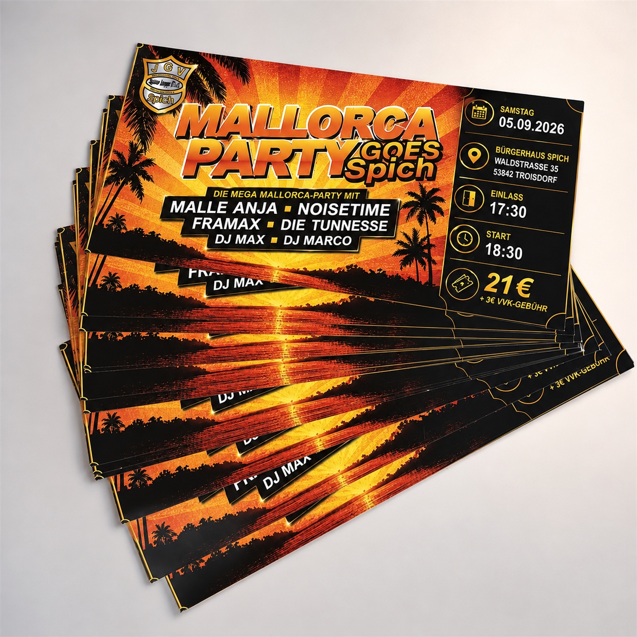 Wir verschenken 15 Tickets für die Mallorca Party